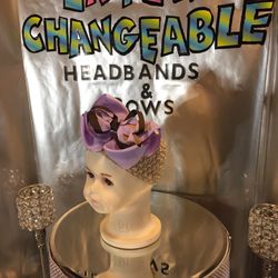 Girls interchangeable headband