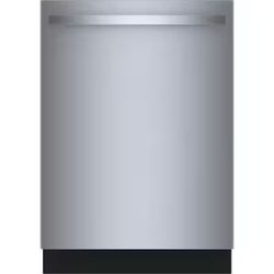 Bosch Benchmark Series 24 in. Stainless Steel Top Control Tall Tub Dishwasher with Stainless Steel Tub, Quietest 39 dBA