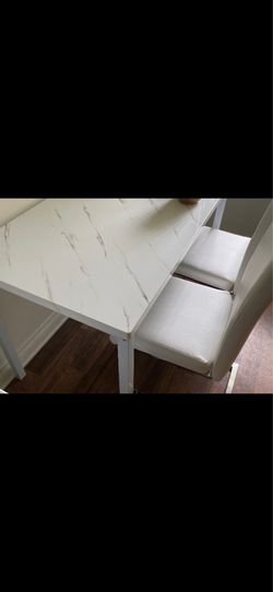 Table and 2 chairs