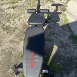 Marcy Deluxe Utility Weight Bench (Model SB-350). 