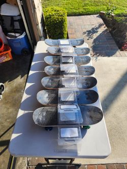 Lot of 7 Fast Track Skateboards $15 each or $95 for total Lot of 7