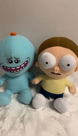 Mr.Meeseeks and Morty Stuffed Animals