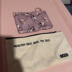 Multi Use Mini Pouches Use For Makeup, Toiletries, Catch All Bag For A Bigger Purse Or Tote