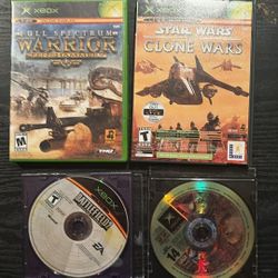 Lot Of 4 Xbox Games 