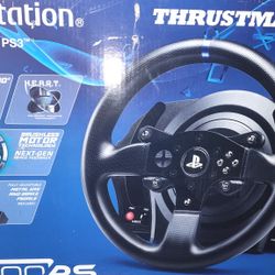 Thrustmaster For PS 3 And PS 4 Steering Wheel. 