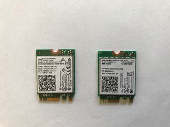 Intel 7265 & 7260 Wireless AC card, half Gen Dual Band AC with BT