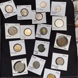 Foreign coins