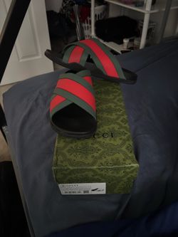 gucci slides eur 42 (8.5)