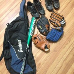 Kids baseball equipment