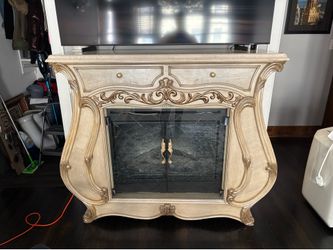 Michael Amini Electric Fireplace