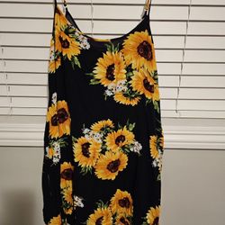 Short Sunflower Dress (XL)