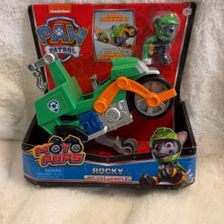 Paw Patrol Moto Pups Rocky Deluxe