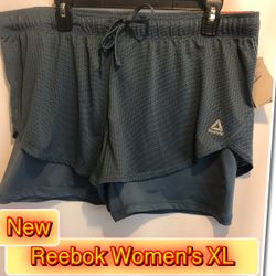 Reebok Ellipse Women’s Workout Shorts XL NWT