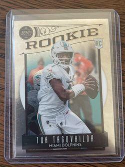 Tua Tagovailoa Miami Dolphins Rookie Card
