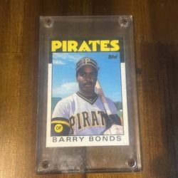 Barry bonds (Pirates) Sports card
