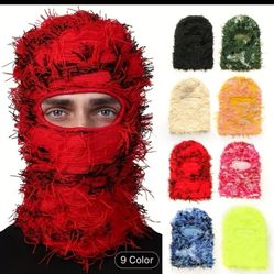 Fuzzy Fringe Balaclava Mask $5 Get 7
