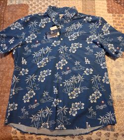 LA Dodgers Hawaiian Style Shirt Size XL $65