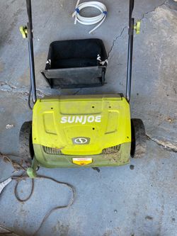 Electric Lawn Dethatcher $