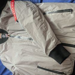reflective jacket size small never worn