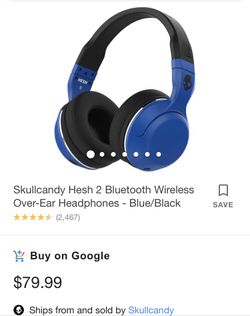 SkullCandy Wireless, Bluetooth Headphones