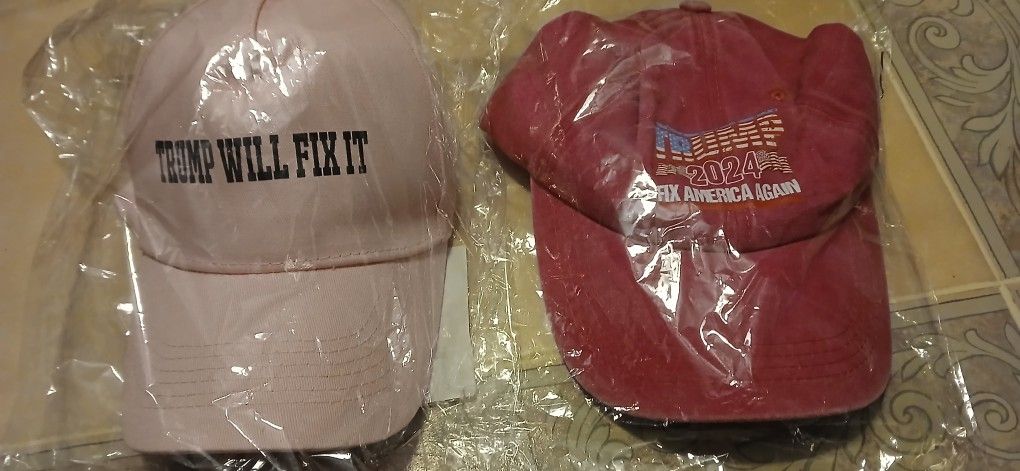 Trump Hats Adjustable Brand New (2)Pink