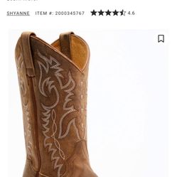 Women’s Cowgirl Boots Size 8 