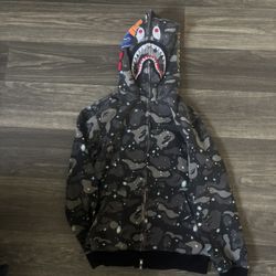 Bape Space Camo Shark Wgm Full Zip Hoodie