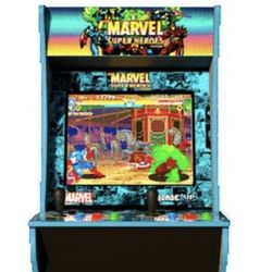 Arcade1Up Marvel Superheroes Arcade Machine w/ Riser – Great Condition