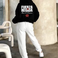 New Hoodie Fuerza Regida Size S