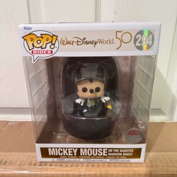 Funko Pop! Disneyland 50th Mickey Mouse On the Haunted Mansion Doom Buggy #294