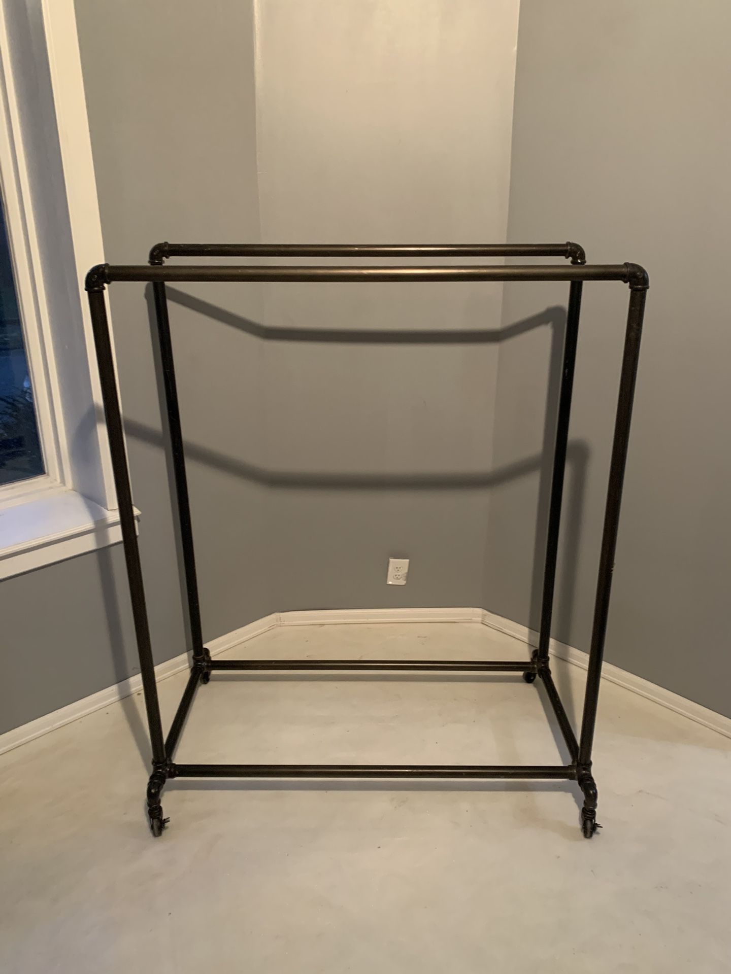 Industrial Clothing Rack 