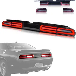 Mustang Challenger front and back lights