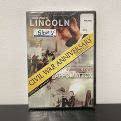 Civil War Anniversary Collection DVD Movies NEW Lincoln Surrender At Appomattox