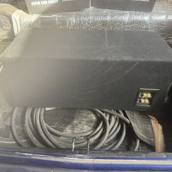 10" Speaker Box For 2 Speakers