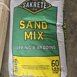 Sakrete 60 Lb Sand Mix Topping And Bedding