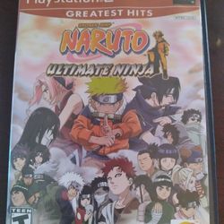 Naruto Ultimate Ninja Game For PS2 