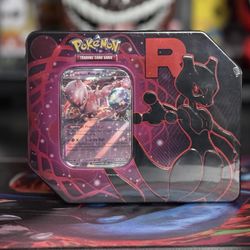 Pokemon Team Rocket Mewtwo Tin 