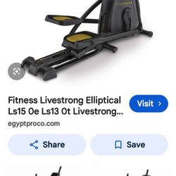 Livestrong Elliptical 15.0
