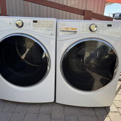 Whirlpool Washer And Dryer Front Load Set Electric 