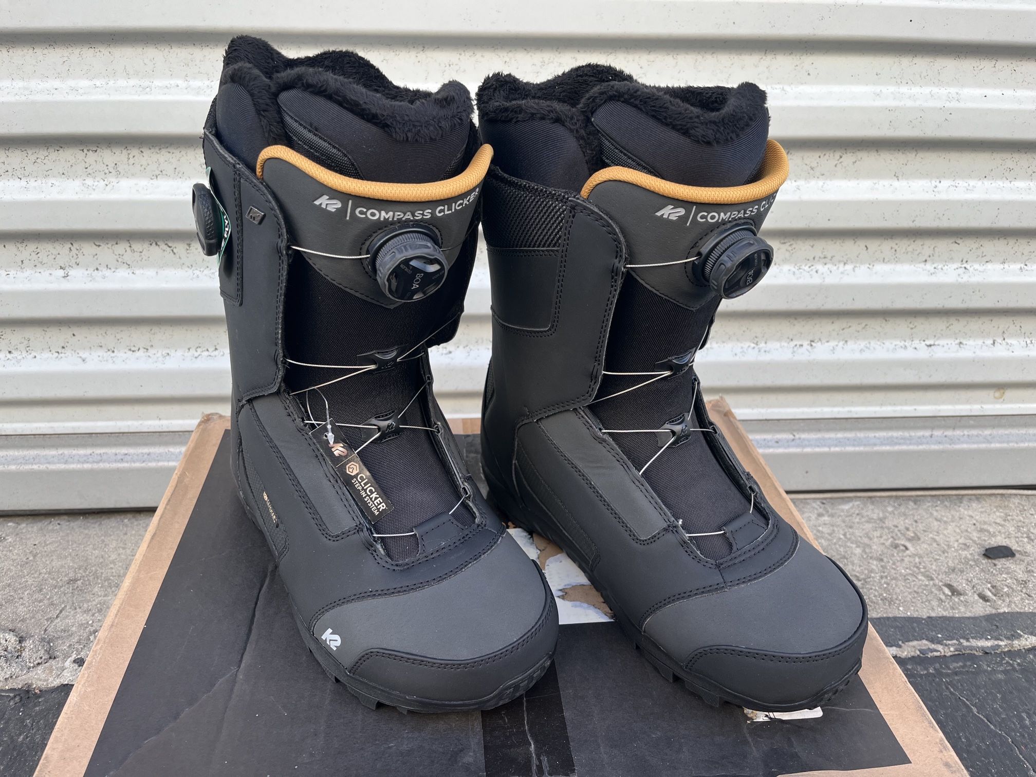 NEW K2 Clicker Step In Step On Snowboard Boots Bindings