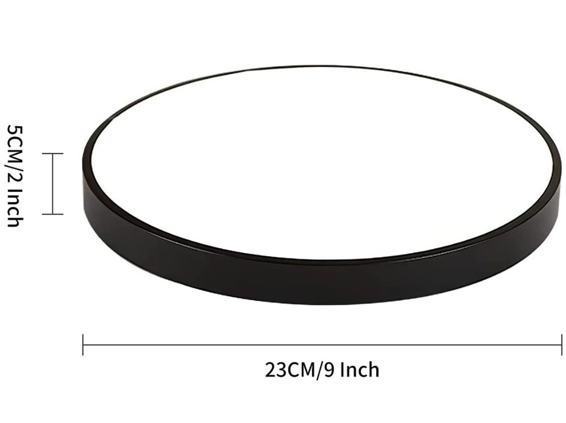 12W 9 Inch Modern Round Ceiling  Lighting(never Used )