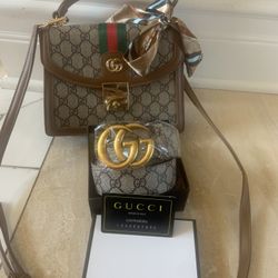 Handbag And Belts 