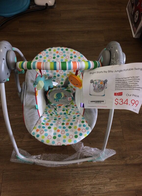 Bright Starts Itsy Bitsy Jungle Portable Swing 74451607422 For Sale In Hawaiian Gardens Ca Offerup