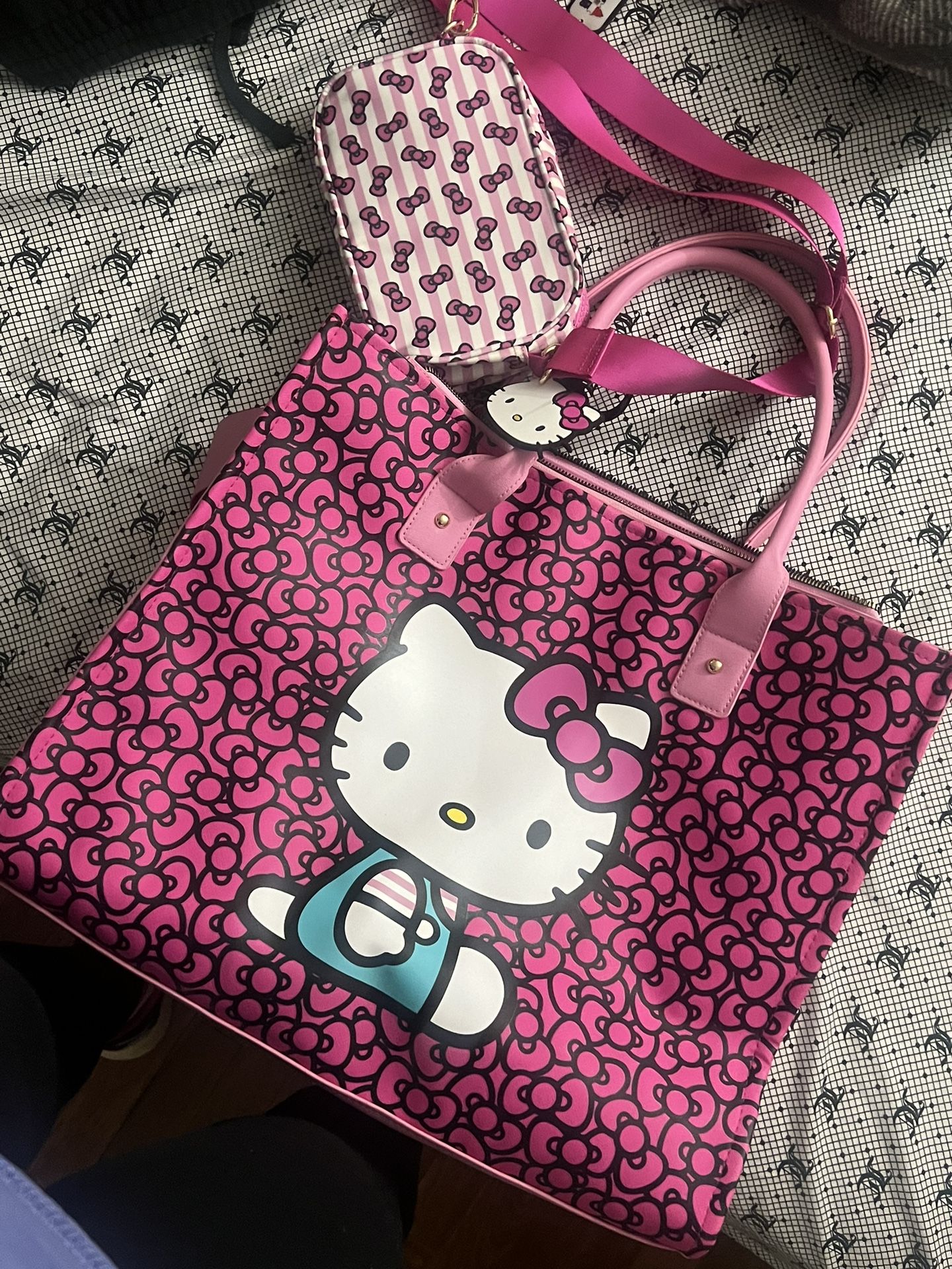 Hello kitty- 3 Piece Tote Bag 