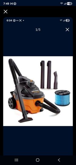 Ridgid vacuum
