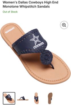 Dallas Cowboys Sandals