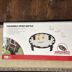 Foldable spike Battle