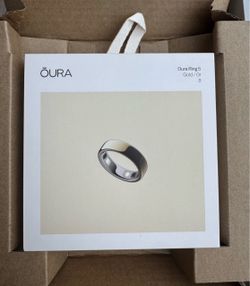 Oura Ring GEN 5 gold (size 8) sealed