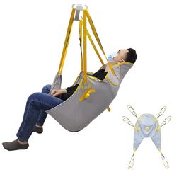 Full Body Patient Lift Sling with Head Support