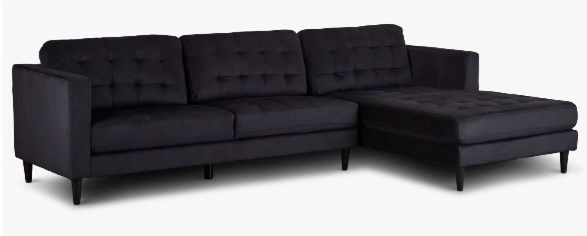 City Furniture Shae Dark Grey Right Chaise Sectional